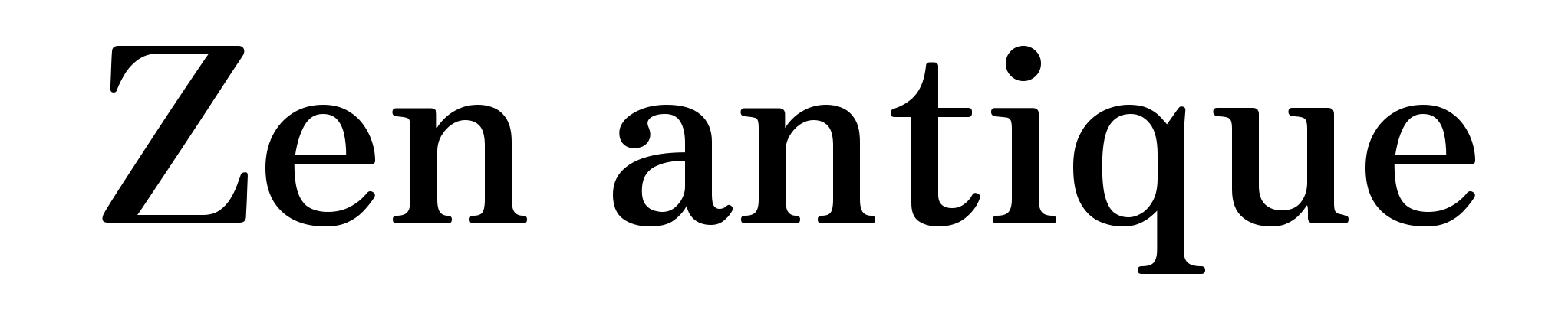 Zen antique